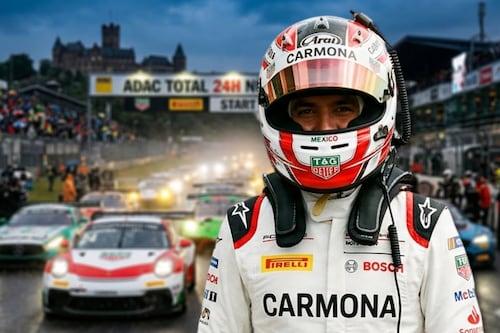 ¡Va contra Verstappen! ¿Quién es Juan Carlos Carmona, el mexicano que corre las 24 Horas de Nürburgring?