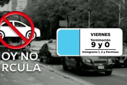 Es viernes y tu auto lo sabe: ¿Cómo opera el Hoy No Circula del 6 de marzo en CDMX y Edomex?