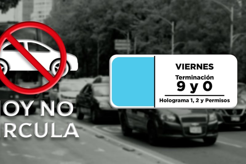 Es viernes y tu auto lo sabe: ¿Cómo opera el Hoy No Circula del 6 de marzo en CDMX y Edomex?