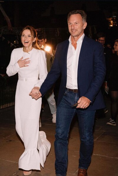 Geri Galliwell es esposa de Christian Horner. (Foto: Instagram @gerihalliwellhorner)