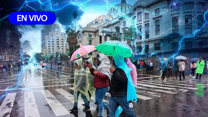 Lluvias en CDMX EN VIVO: Activan la Alerta Amarilla en 6 alcaldías por granizo y tormentas este jueves
