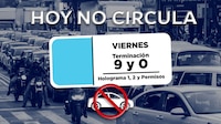 ¿Cómo opera el Hoy No Circula para el viernes 10 de abril en CDMX y Edomex?