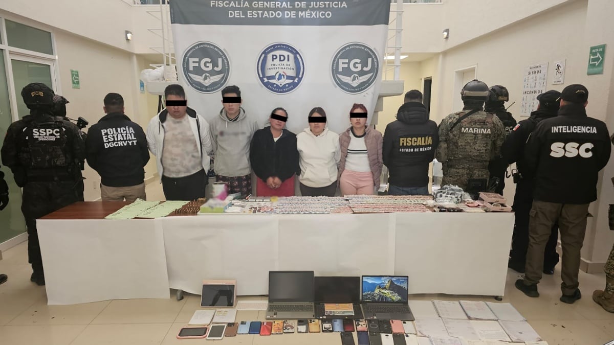 Golpe a la extorsión en Edomex: Detienen a 5 integrantes de 'Los Bonitos',  ligada a homicidios y narco – El Financiero