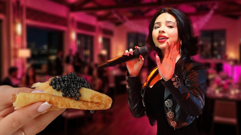 Con langosta, caviar y carne wagyu: Así fue el menú de la fiesta de cumpleaños de Ángela Aguilar