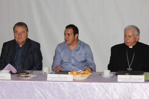 Obispo de Cuernavaca ofrece al 'Cuau' ser mediador en zonas conflictivas