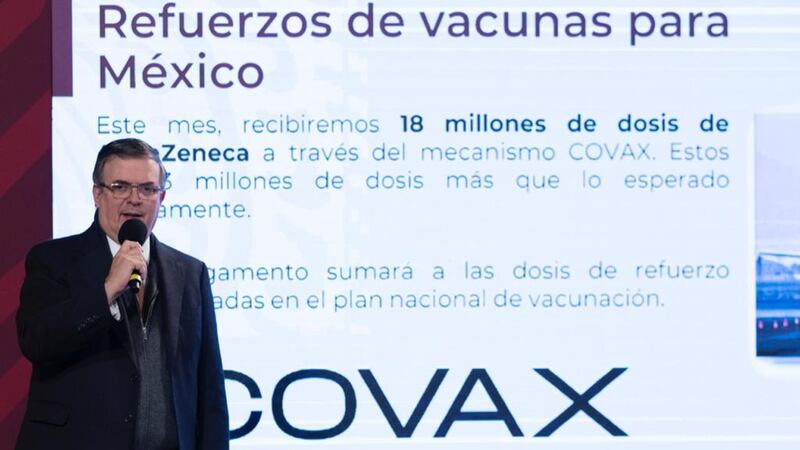 México recibirá 18 millones de vacunas COVID de AstraZeneca vía Covax