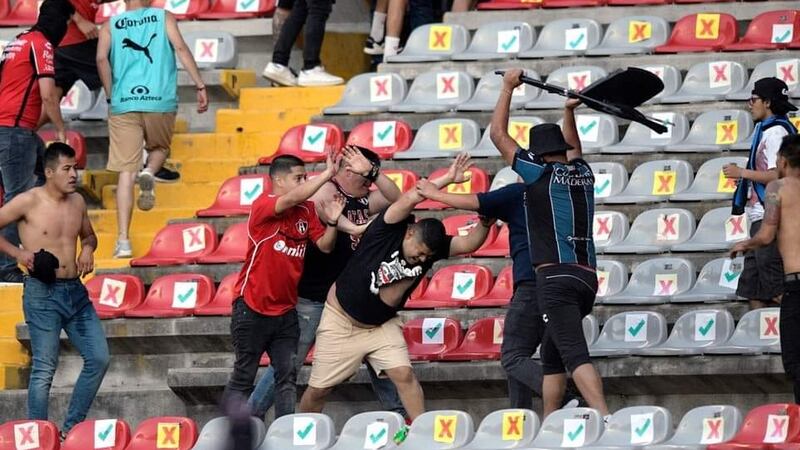 Identifican a más de 30 agresores del Estadio Corregidora
