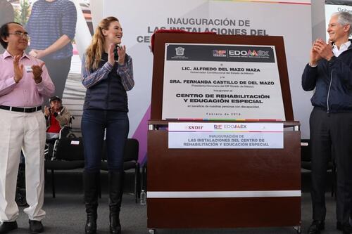 Del Mazo entrega remodelación del CREE mexiquense