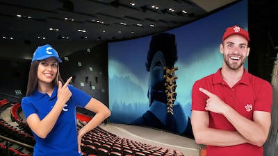 Las pantallas IMAX tienen diferencias en Cinemex y Cinépolis, así que la experiencia para ver 'La Odisea' puede ser diferente en cada uno de ellos. (Shutterstock, Universal Pictures)