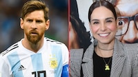 VIDEO: Lionel Messi causa polémica tras encuentro con Tania Rincón