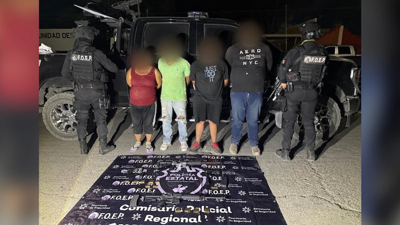 ¡Pero qué bonita familia! Atrapan a banda en Teocaltiche dedicada a la extorsión y el cobro de piso