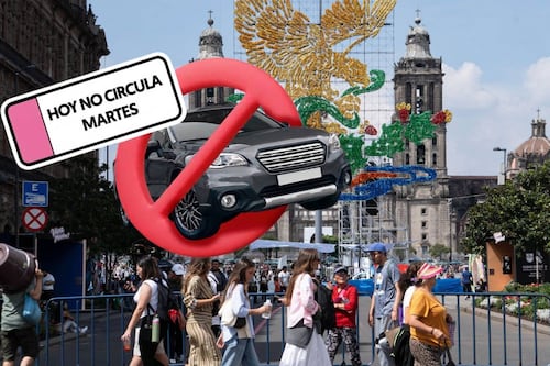 Hoy a caballo, como los Insurgentes: Así aplica el Hoy No Circula este martes 15 de septiembre