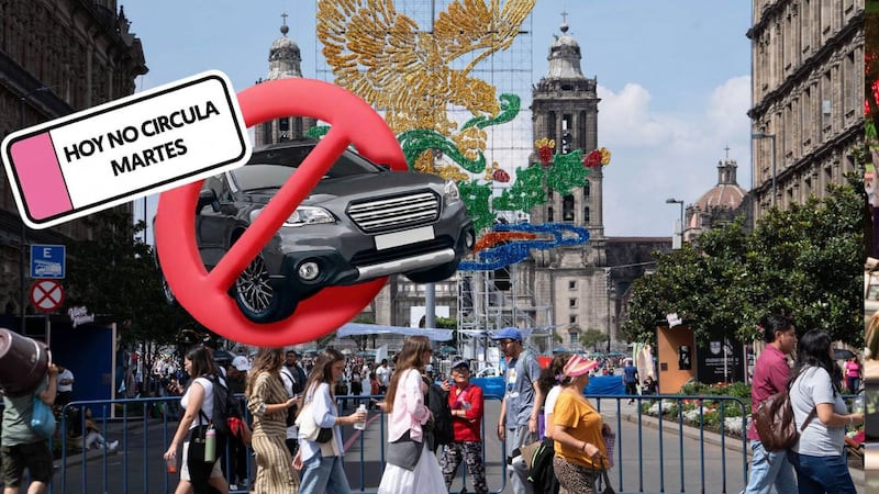 Hoy a caballo, como los Insurgentes: Así aplica el Hoy No Circula este martes 15 de septiembre