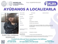 ¿Qué pasa en Morelos?: Reportan desaparición de Rubí Itzel, estudiante de 16 años