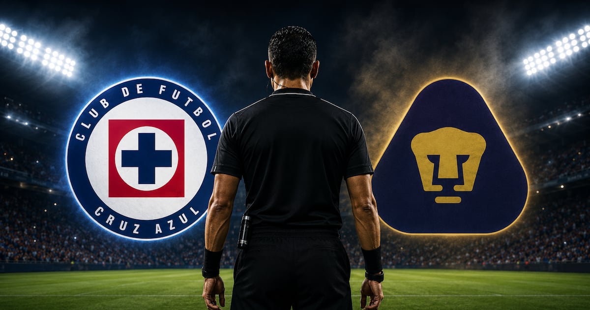 Sin los mundialistas: ¿Quiénes son los árbitros de la final Pumas vs. Cruz Azul en Liga MX?