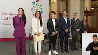 Junior H llega a la mañanera de Sheinbaum para presentar nueva temporada de ‘México Canta’