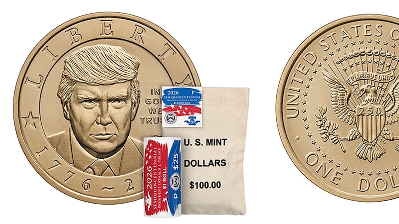 EU pone a la venta monedas conmemorativas con el rostro de Trump: ¿Cómo son y cuánto cuestan?