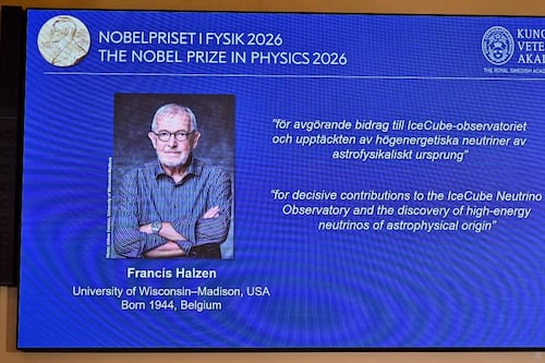 Nobel de Física 2026: Premian a científico por hallar neutrinos capaces de revelar ‘secretos del universo’