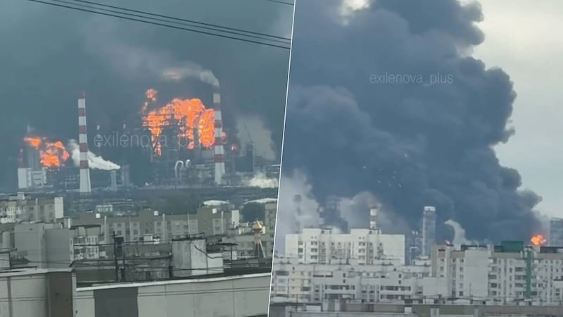 Moscú amanece bajo fuego: Ucrania bombardea con drones refinería rusa