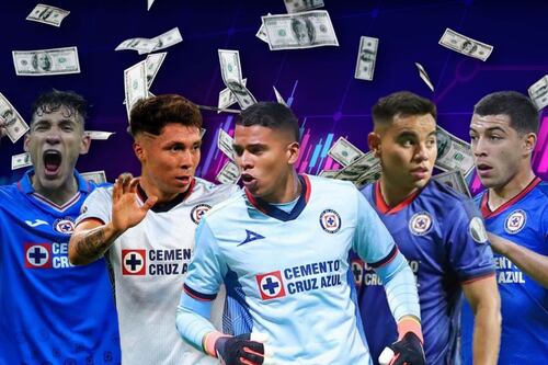Cruz Azul: ¿Quiénes son los jugadores más costosos de La Máquina en el Clausura 2024?