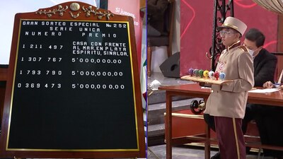 Una casa en la playa, así como 3 sumas en efectivo de 5 millones de pesos cada una, eran los principales premios del tercer sorteo organizado por el presidente López Obrador.