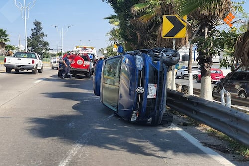 Roberto Nava, comisionado de Guerrero, choca y ‘se da a la fuga’: Encuentran latas de cerveza en el auto