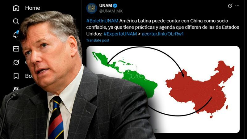 ¿Le van a ‘quitar la visa’ a la UNAM? Landau critica artículo que destaca el comercio entre México y China