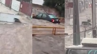 GALERÍA: Fuerte tormenta inunda calles y arrastra autos en Ecatepec y Tlalnepantla
