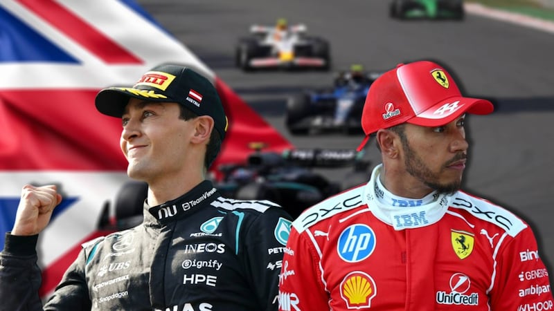 Hamilton hace rugir Silverstone tras ganar la pole: Parrilla de salida sprint del GP de Gran Bretaña
