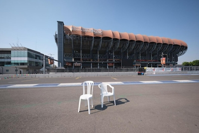 Esta es la foto que publicó el Estadio GNP Seguros relacionado con Bad Bunny. (Foto: X @estadiognp)