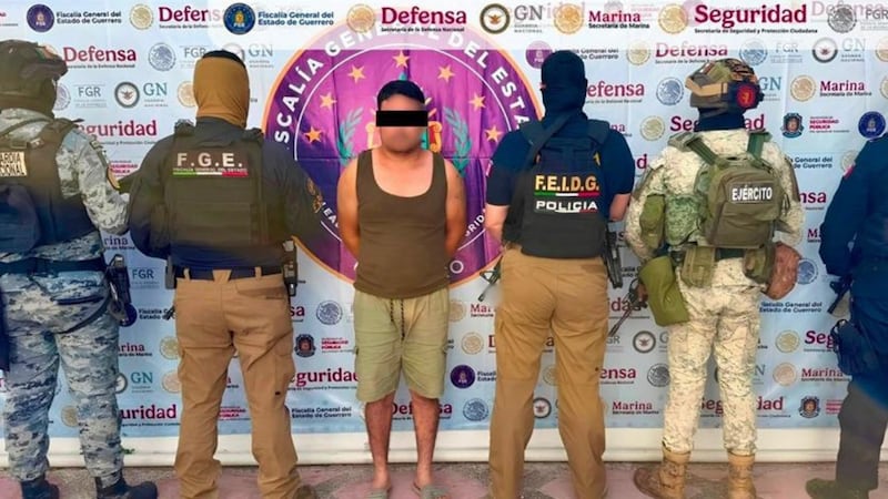 Detienen a expolicía ligado a ‘Los Ardillos’ acusado de secuestrar a servidores públicos en Guerrero