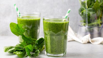 El jugo verde se recomienda tomar por sus posibles beneficios al cuerpo. (Foto: Shutterstock)