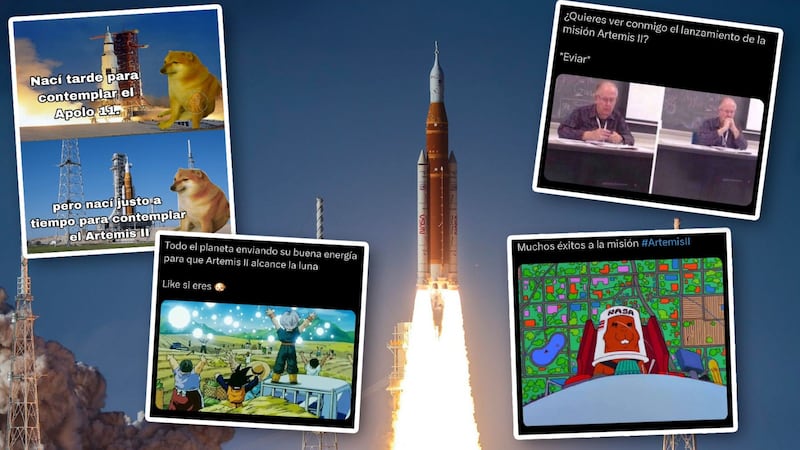 Memes que llegan a la luna: Los mejores para hacerte volar con ‘Artemis II’