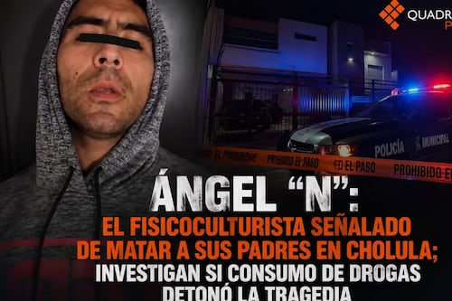 ‘Dios me lo pidió’: Detienen en Puebla a fisicoculturista por el homicidio de sus padres