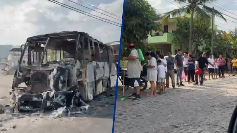 (VIDEO) Así amanece Vallarta tras operativo vs ‘El Mencho’: Autos quemados, sin Oxxos y filas por comida