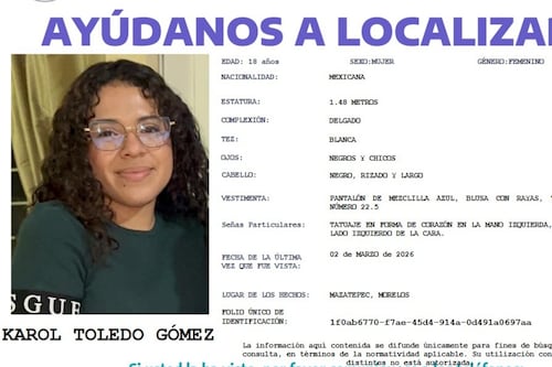 Desaparece otra estudiante de la UAEM: Buscan a Karol Toledo tras el feminicidio de Kimberly Joselin