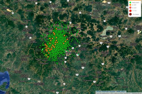 ¿Está naciendo un volcán en lo que fue el Paricutín en Michoacán?
