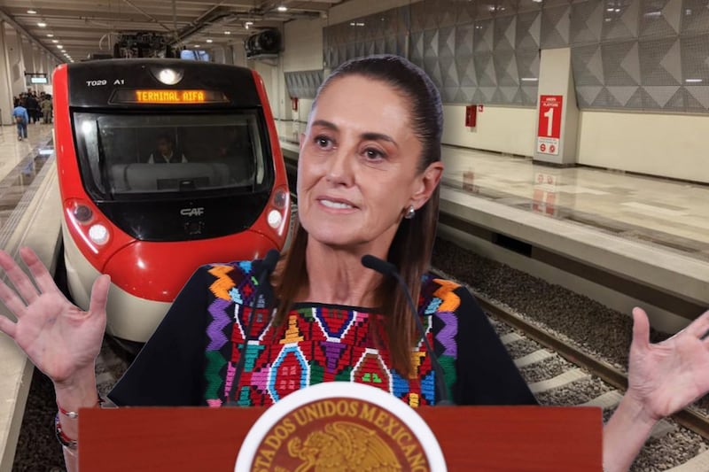 Sheinbaum presenta avances de trenes de pasajeros a Pachuca y a Querétaro