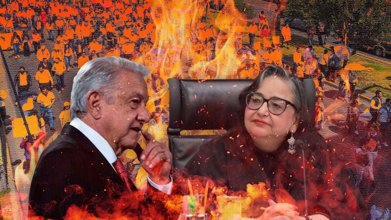 Se les salió de control el pleito con el Poder Judicial