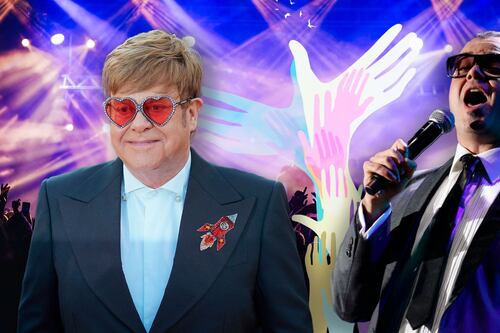 ‘Nadie me cree’: Aleks Syntek SÍ tuvo un concierto con Elton John, el Aleks Syntek británico, en GDL