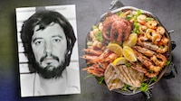 ‘La cuenta, capi, rapidito’: ‘El señor de los cielos’ comía fuentes de mariscos en Insurgentes
