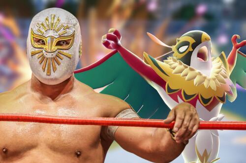 Místico caracterizado de Hawlucha se roba el evento de lucha libre ‘Leyendas Pokémon: Z-A x CMLL’