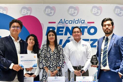 Jóvenes de Coparmex CDMX reciben reconocimiento por innovación tecnológica