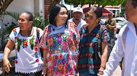 Fundadores de Morena en Guerrero respaldan a Esthela Damián durante encuentro en Ometepec