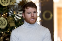 Saúl ‘Canelo’ Álvarez entrena con su hijo; el pequeño muestra habilidades en el deporte
