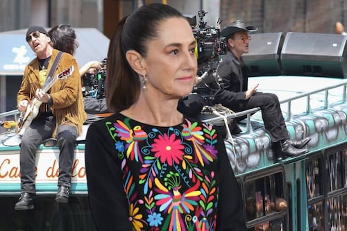 ‘My president’: Así fue el encuentro de U2 con Claudia Sheinbaum