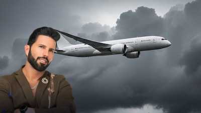 Poncho de Nigris se asustó a bordo de un avión que presentó turbulencias. (Foto: Televisaunivisionpress/IAGemini)