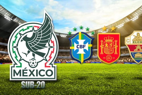 Partidos amistosos de México Sub-20 vs. Brasil, España y Elche: ¿Cuándo y a qué hora juega la Selección?