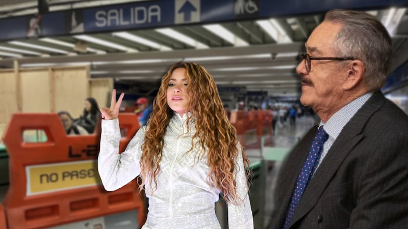 Pedro Sola critica cierres por concierto de Shakira en Zócalo; director del Metro responde: ‘Entendemos’