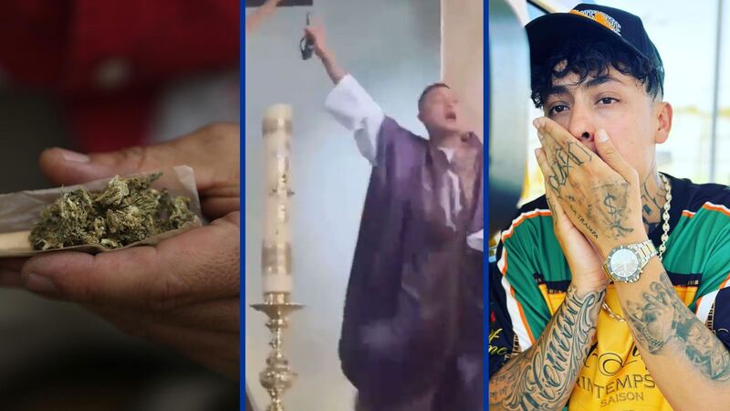 Rapero ‘Alemán’ reparte mariguana en iglesia como si fueran hostias: Esto dijo el sacerdote que lo autorizó